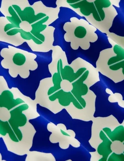 Bademode | Boden Santorini Tankini-Oberteil-Surf The Web, Geometrischer Aufdruck SurfTheWeb,GeometrischerAufdruck