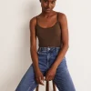 T-shirts & Tops | Oberteile | Boden Schlichtes Camisole-Oberteil-Aqua Marine Marl AquaMarineMarl