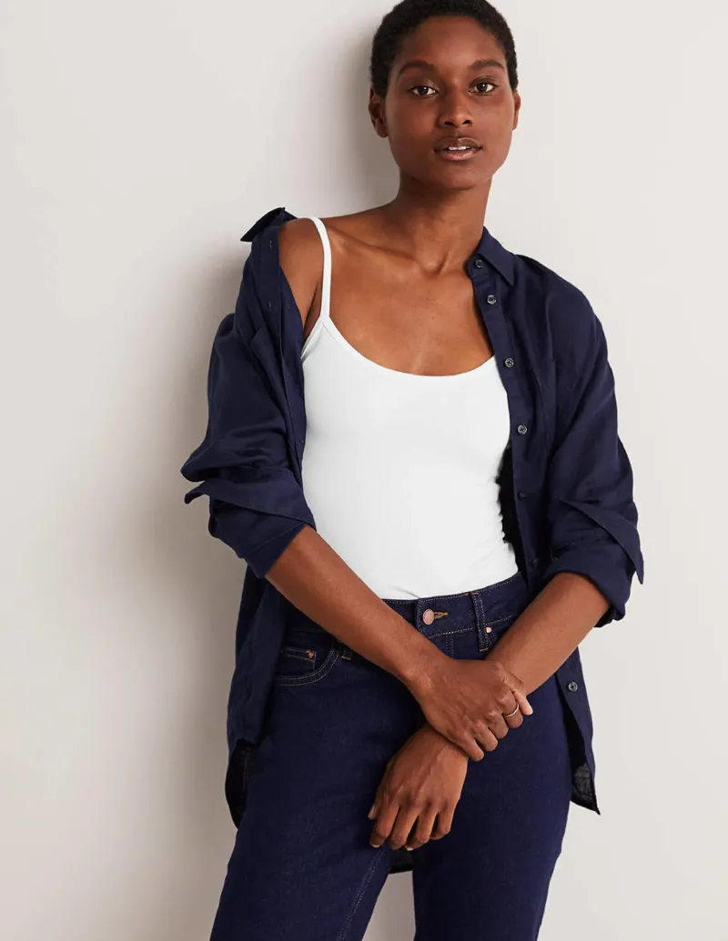 T-shirts & Tops | Oberteile | Boden Schlichtes Camisole-Oberteil- Weiß