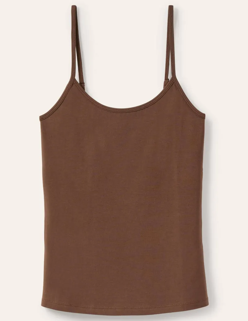 T-shirts & Tops | Oberteile | Boden Schlichtes Camisole-Oberteil- Braun