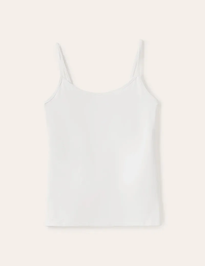 T-shirts & Tops | Oberteile | Boden Schlichtes Camisole-Oberteil- Weiß