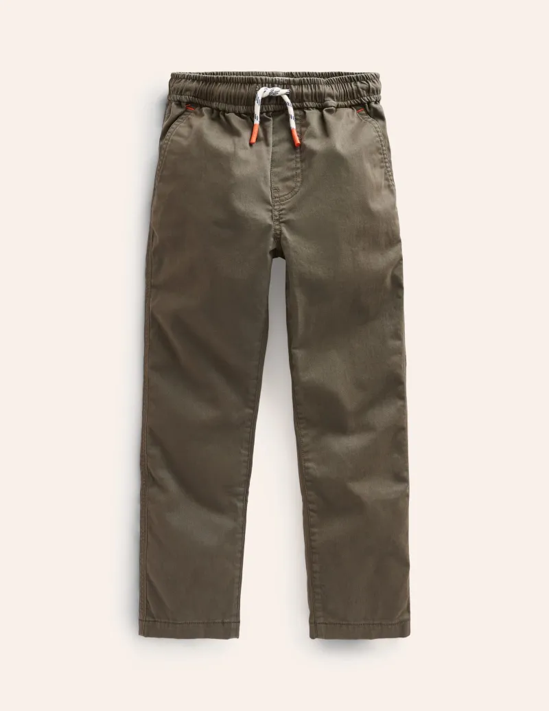 Hosen & Jeans | Boden Schmal geschnittene Hose zum Hineinschlüpfen-Blasses Khaki BlassesKhaki