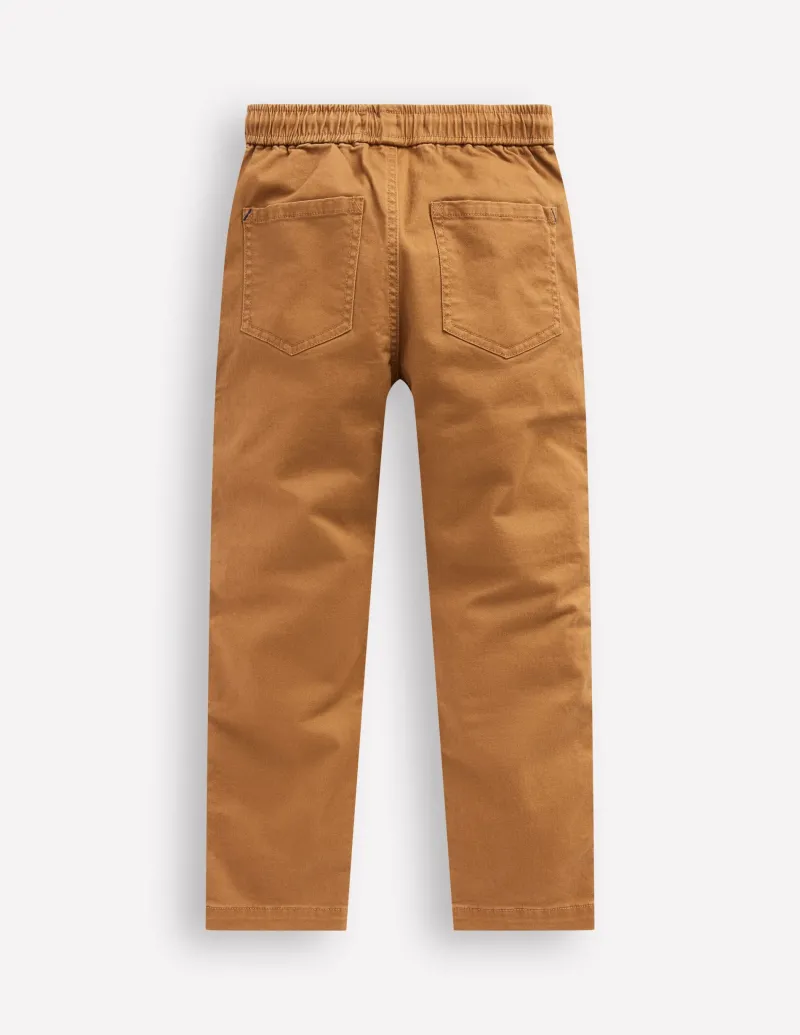 Hosen & Jeans | Boden Schmal geschnittene Hose zum Hineinschlüpfen- Karamellbonbonbraun