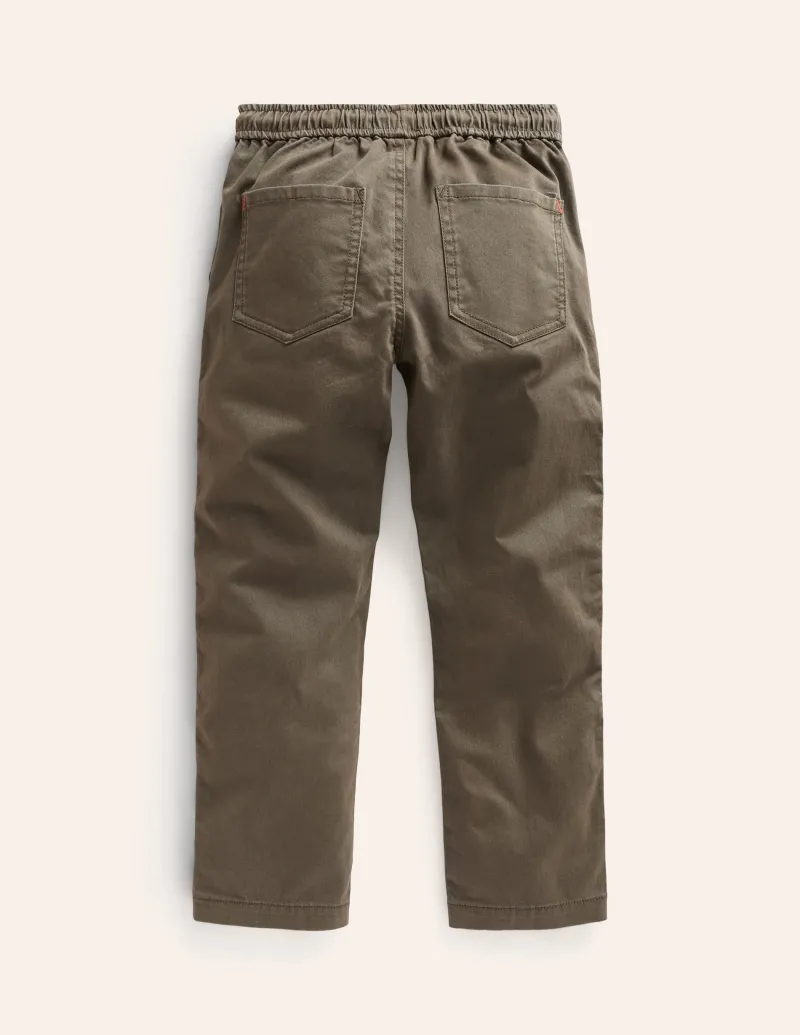 Hosen & Jeans | Boden Schmal geschnittene Hose zum Hineinschlüpfen-Blasses Khaki BlassesKhaki