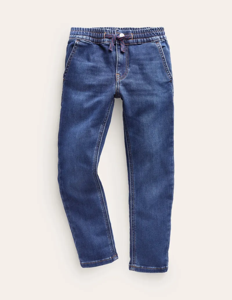 Hosen & Jeans | Boden Schmal geschnittene Jersey-Jeans-Mittleres Vintageblau MittleresVintageblau