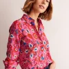 Oberteile | Hemden | Boden Sienna Seidenhemd-Rosa, Botanisch Welle Rosa,BotanischWelle