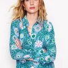 Oberteile | Hemden | Boden Sienna Seidenhemd-Vintage-Blau, Wiesenrebe Vintage-Blau,Wiesenrebe
