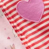 Strampler & Spielanzüge | Boden Strampler für Mädchen im 2er-Pack-Kreiderosa Hasenliebe KreiderosaHasenliebe