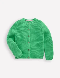 Pullover & Strickjacken | Boden Strickjacke mit Rundhalsausschnitt- Baumgrün