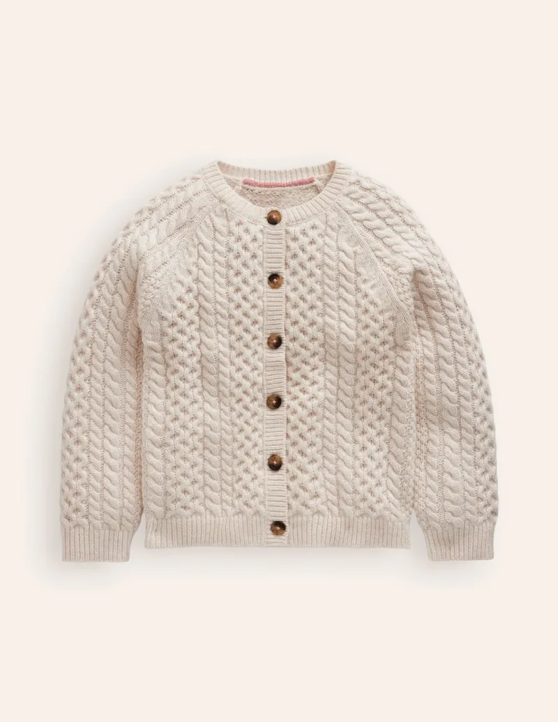 Pullover & Strickjacken | Boden Strickjacke mit Zopfmuster-Aristocratic Blue AristocraticBlue
