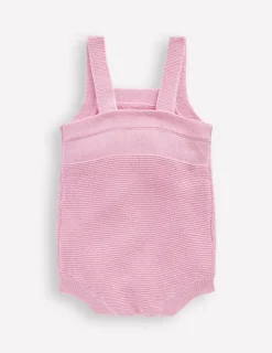 Strampler & Spielanzüge | Boden Strickstrampler-Vintage-Rosa Herz Vintage-RosaHerz