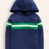 Sweatshirts & Fleeces | Oberteile & T-shirts | Boden Superweicher Raglan-Hoodie-College Marineblau Brust Streifen CollegeMarineblauBrustStreifen
