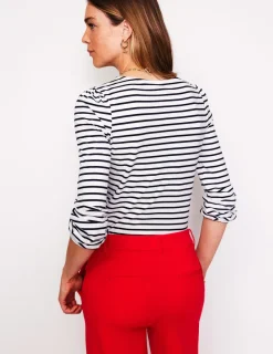 T-shirts & Tops | Oberteile | Boden Superweiches, langärmeliges Oberteil- Black