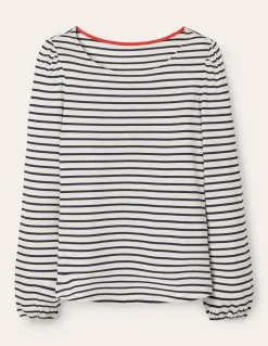 T-shirts & Tops | Oberteile | Boden Superweiches, langärmeliges Oberteil- Black