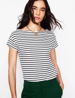 Oberteile | T-shirts & Tops | Boden Superweiches T-Shirt mit U-Boot-Ausschnitt-DE_D9_Colour translations_Test070 DE_D9_Colourtranslations_Test070
