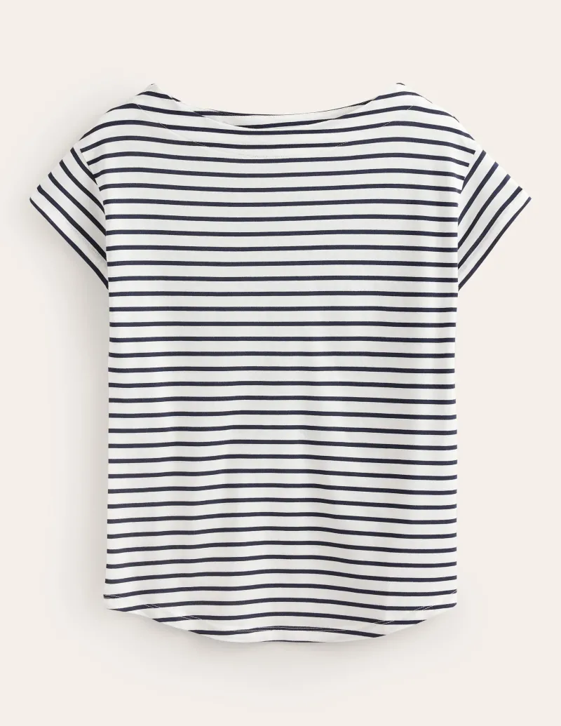 Oberteile | T-shirts & Tops | Boden Superweiches T-Shirt mit U-Boot-Ausschnitt-DE_D9_Colour translations_Test070 DE_D9_Colourtranslations_Test070