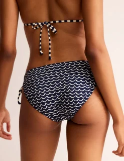 Bademode | Boden Symi Bikinihose zum Binden-Französisches Marineblau, Möwe FranzösischesMarineblau,Möwe