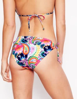 Bademode | Boden Symi Bikinihose zum Binden-Naturweiß, Botanik-Paisley Naturweiß,Botanik-Paisley