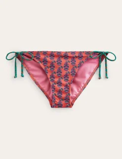 Bademode | Boden Symi Bikinihose zum Binden-Persimmon Orange Paisley PersimmonOrangePaisley
