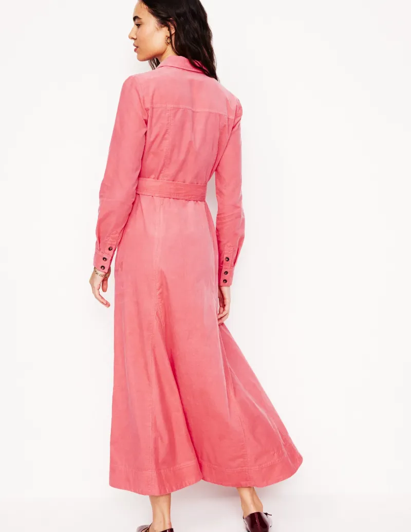 Kleider & Jumpsuits | Midi | Boden Tess Midi-Hemdblusenkleid aus Cord- Azalee