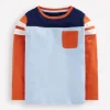 Oberteile & T-shirts | Boden T-Shirt in Blockfarben-Gletscherblau Blockfarben GletscherblauBlockfarben