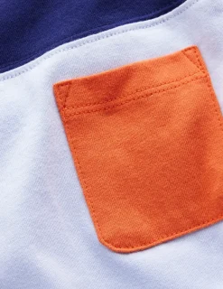 Oberteile & T-shirts | Boden T-Shirt in Blockfarben-Gletscherblau Blockfarben GletscherblauBlockfarben