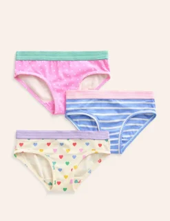 Unterwaesche | Boden Unterhosen im 3er-Pack-Bunt & Nautisch Floral Bunt&NautischFloral
