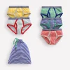 Socken & Unterwäsche | Boden Unterhosen im 5er-Pack- Regenbogenstreifen