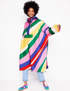 Mäntel & Jacken | Boden Verstaubare Regenjacke- Regenbogendesign