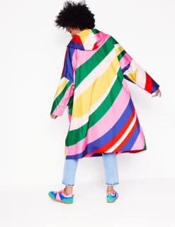 Mäntel & Jacken | Boden Verstaubare Regenjacke- Regenbogendesign