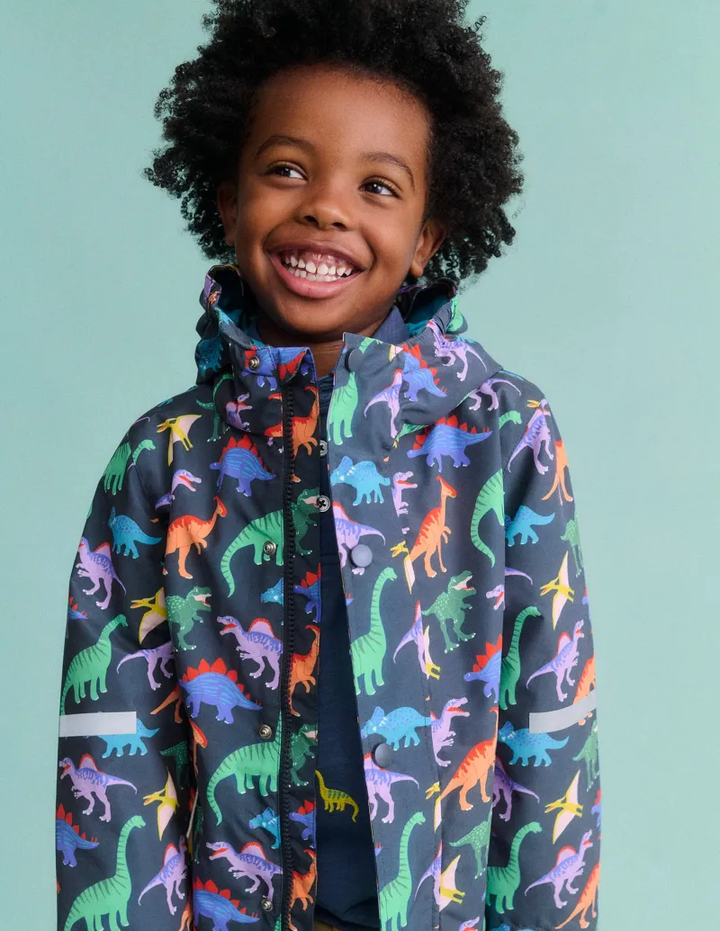 Mäntel & Jacken | Boden Wasserdichte Fischerjacke-Roboterblau Dinos RoboterblauDinos