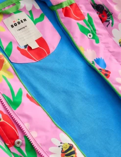 Mäntel & Jacken | Boden Wasserdichte Fischerjacke-Rosa Frühlingsgarten RosaFrühlingsgarten