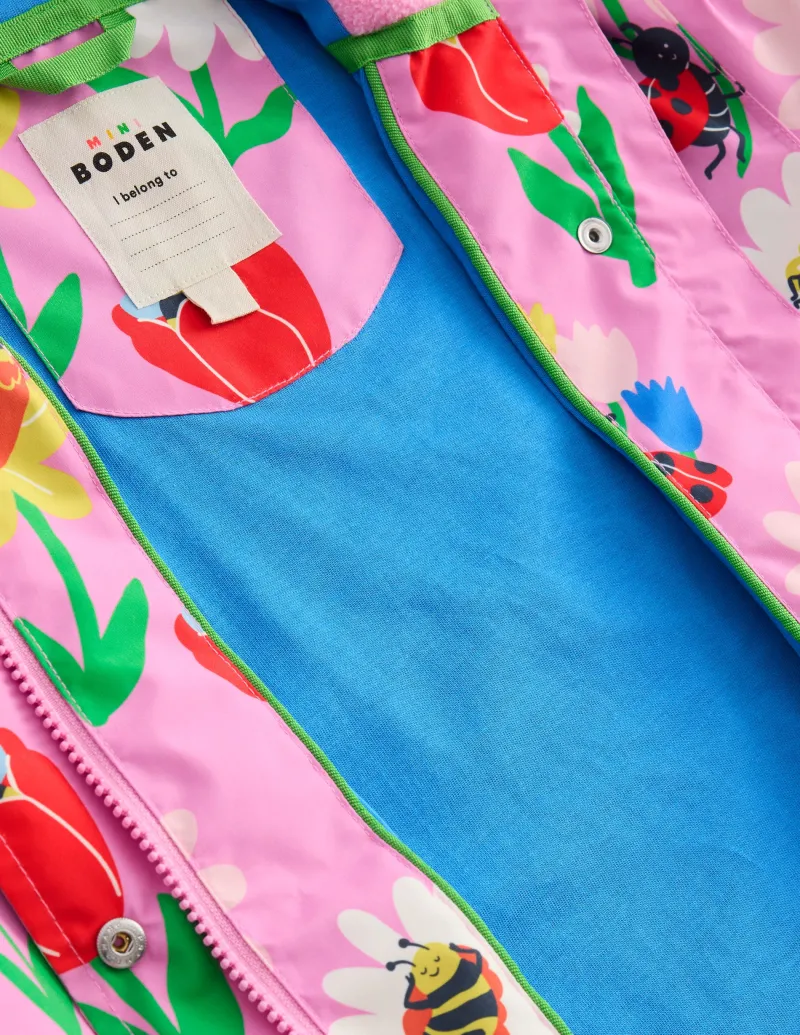 Mäntel & Jacken | Boden Wasserdichte Fischerjacke-Rosa Frühlingsgarten RosaFrühlingsgarten