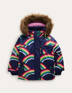 Mäntel & Jacken | Boden Wasserdichter Allwettermantel-Schuluniform-Navy, Regenbogen Schuluniform-Navy,Regenbogen
