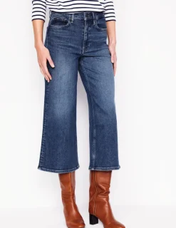 Jeans | Boden Weite, verkürzte Jeans mit hohem Bund-Beatnik Red