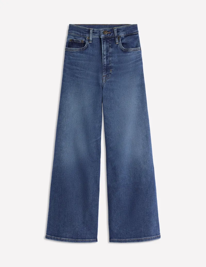 Jeans | Boden Weite, verkürzte Jeans mit hohem Bund-Beatnik Red