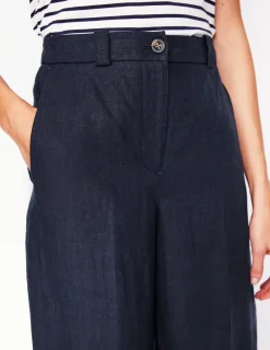 Hosen | Boden Westbourne Leinenhose- Marineblaue