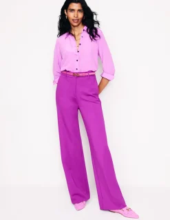 Hosen | Anzüge | Boden Westbourne Ponté-Hose- Amethystviolett