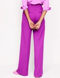 Hosen | Anzüge | Boden Westbourne Ponté-Hose- Amethystviolett