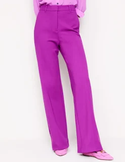 Hosen | Anzüge | Boden Westbourne Ponté-Hose- Amethystviolett