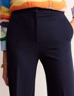 Hosen | Anzüge | Boden Westbourne Ponté-Hose-Aqua Marine Marl AquaMarineMarl