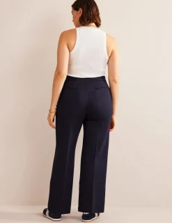 Hosen | Anzüge | Boden Westbourne Ponté-Hose-Aqua Marine Marl AquaMarineMarl
